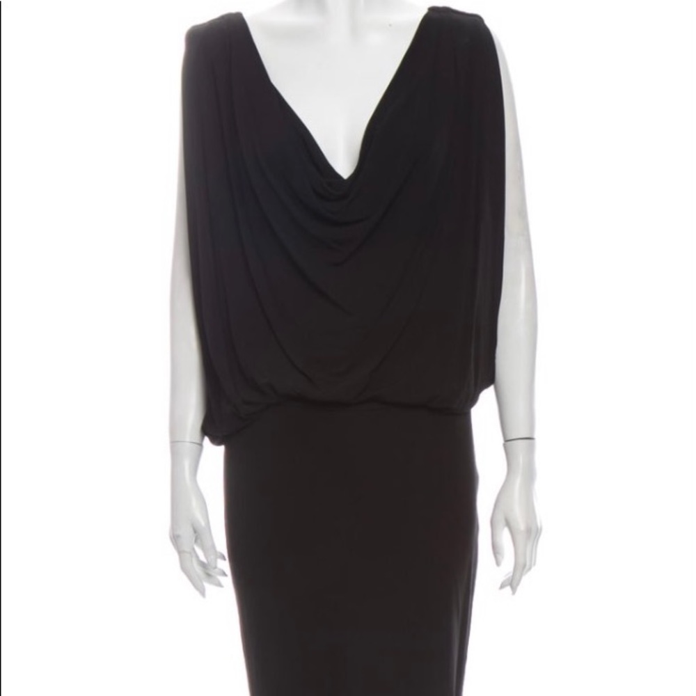 Haute Hippie Deep V Cowl neck Dress